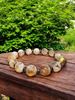 Picture of (18cm) Vitality & Protection: Citrine and Hematite Bracelet Magnet