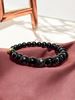 Picture of (15cm) The Ultimate Protector: Black Obsidian and Black Tourmaline Bracelet  with Elastic