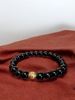 Picture of (15cm) Guardian of the Soul: Black Obsidian Bracelet