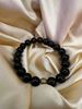 Picture of (15cm) Guardian of the Soul: Black Obsidian Bracelet