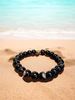 Picture of (17cm) Grounding Guardian and Negativity Deflector: Black Tourmaline Bracelet