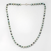 Picture of Peaceful Strength: Hematite and Amazonite JADE Necklace