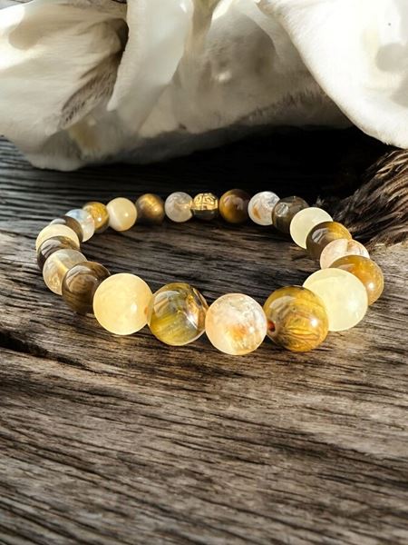 Picture of (15cm) Willpower & Focus Solar Plexus Bracelet