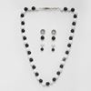 Picture of Polished Power Nacklace: Black Tourmaline and Marble Combination